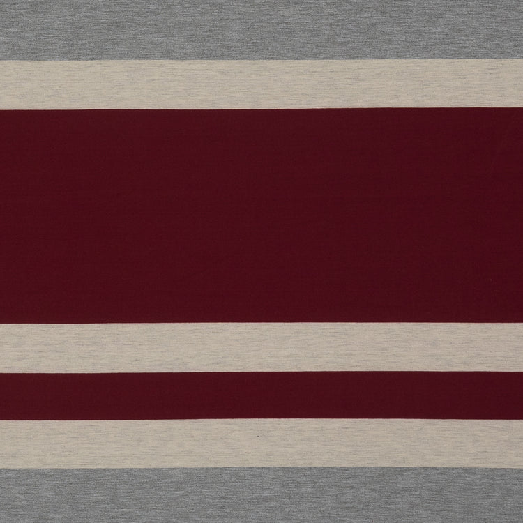 template--25130090922057__main-Burgundy, Oatmeal and Gray Awning Striped Jersey
