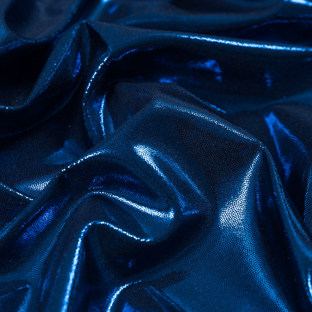 Metallic Performance Spandex - Platinum Detail