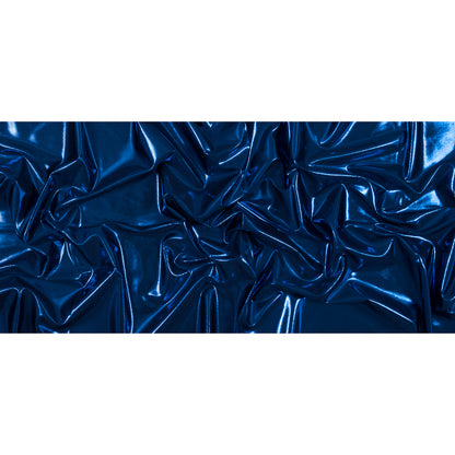 Metallic Performance Spandex - Platinum Full
