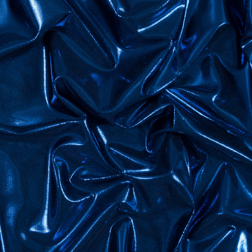 Metallic Performance Spandex - Platinum