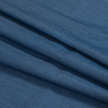 Medium Blue 6oz Hemp Denim Detail