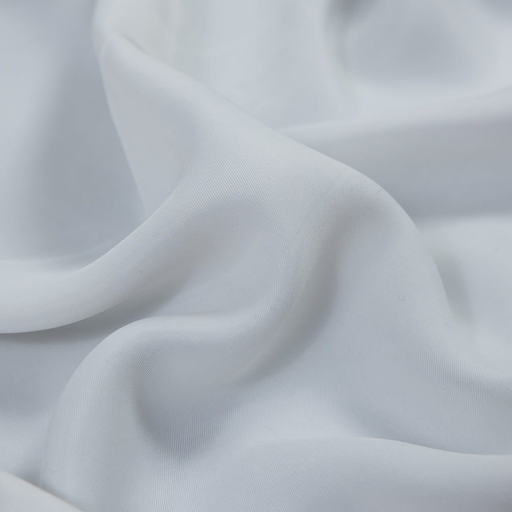 White Cupro Twill Lining Full