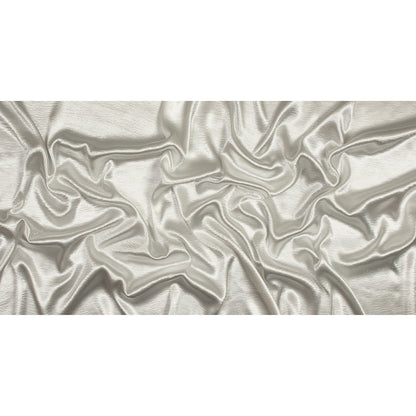 Luminous White Wrinkled Polyester Folded