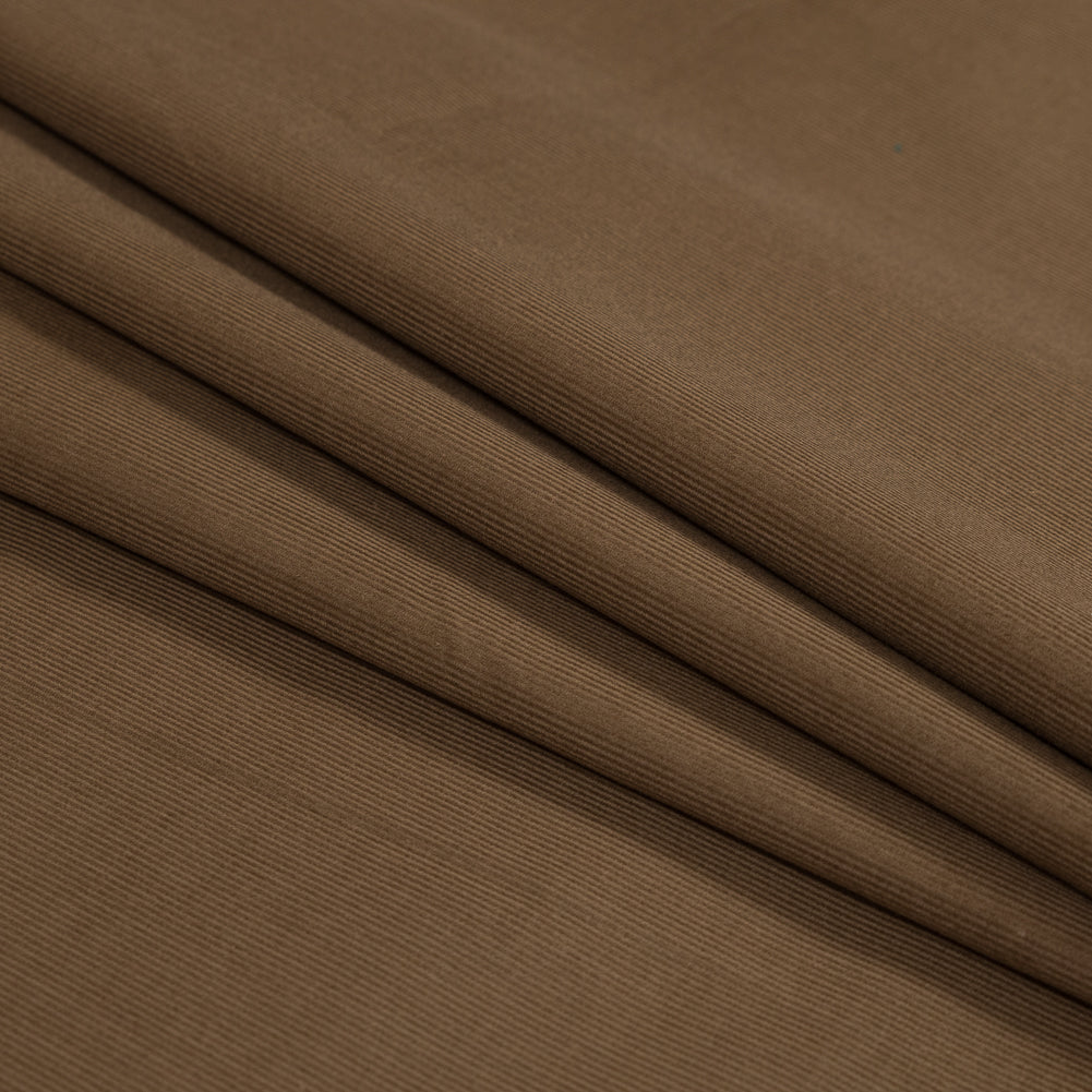 Featherwale Cotton Corduroy - Khaki - Dawn Collection Detail