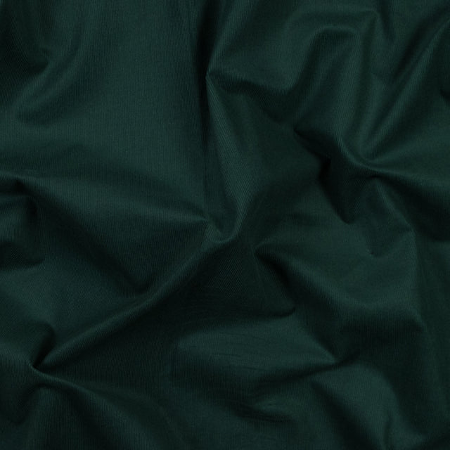 Featherwale Cotton Corduroy - Tartan Green - Dawn Collection