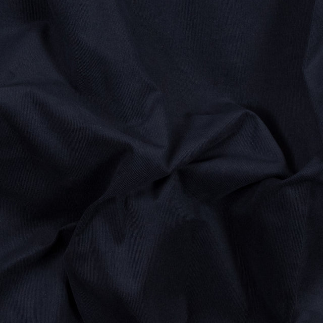 Featherwale Cotton Corduroy - Navy - Dawn Collection