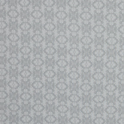 Light Gray Abstract Printed Rayon Batiste