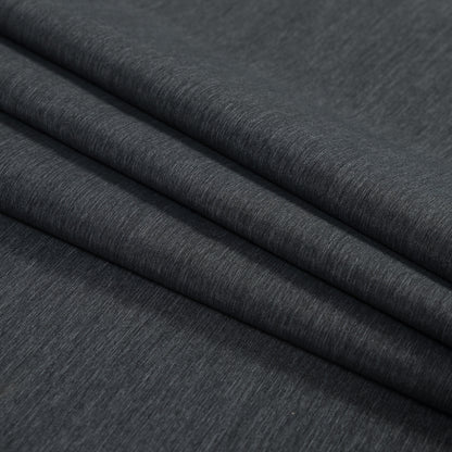 Gray Striated Stretch Nylon Woven Folded