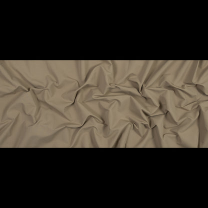 Beige Tonal Striped Nylon Faille Full