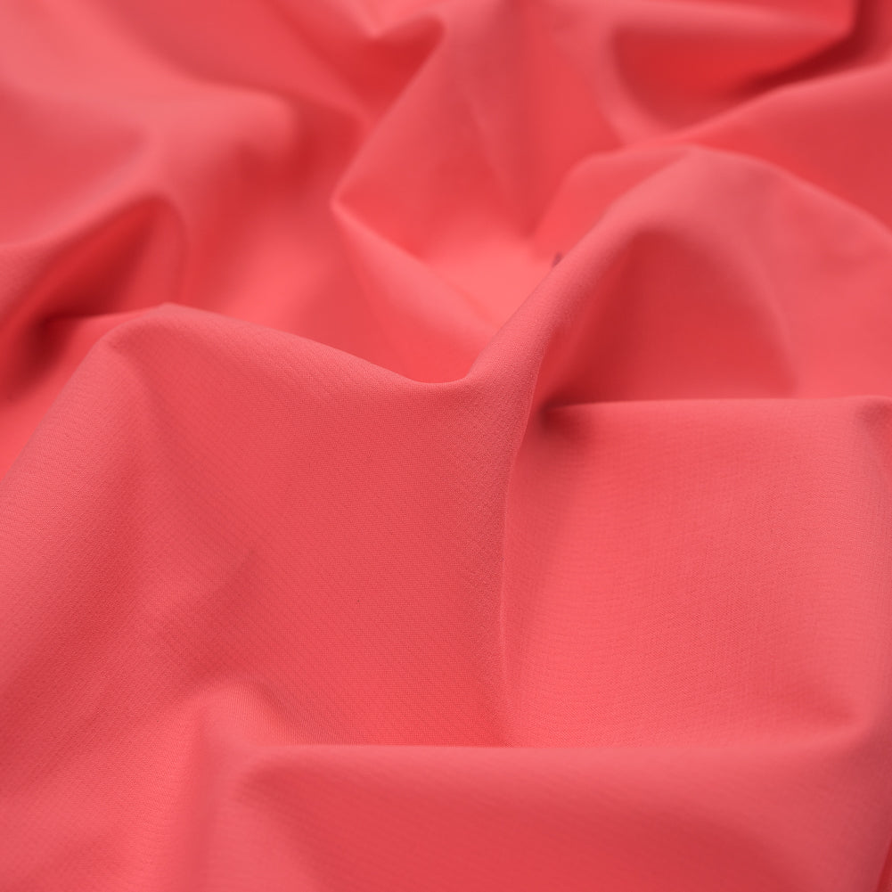 Neon Pink Stretch Square Woven Detail