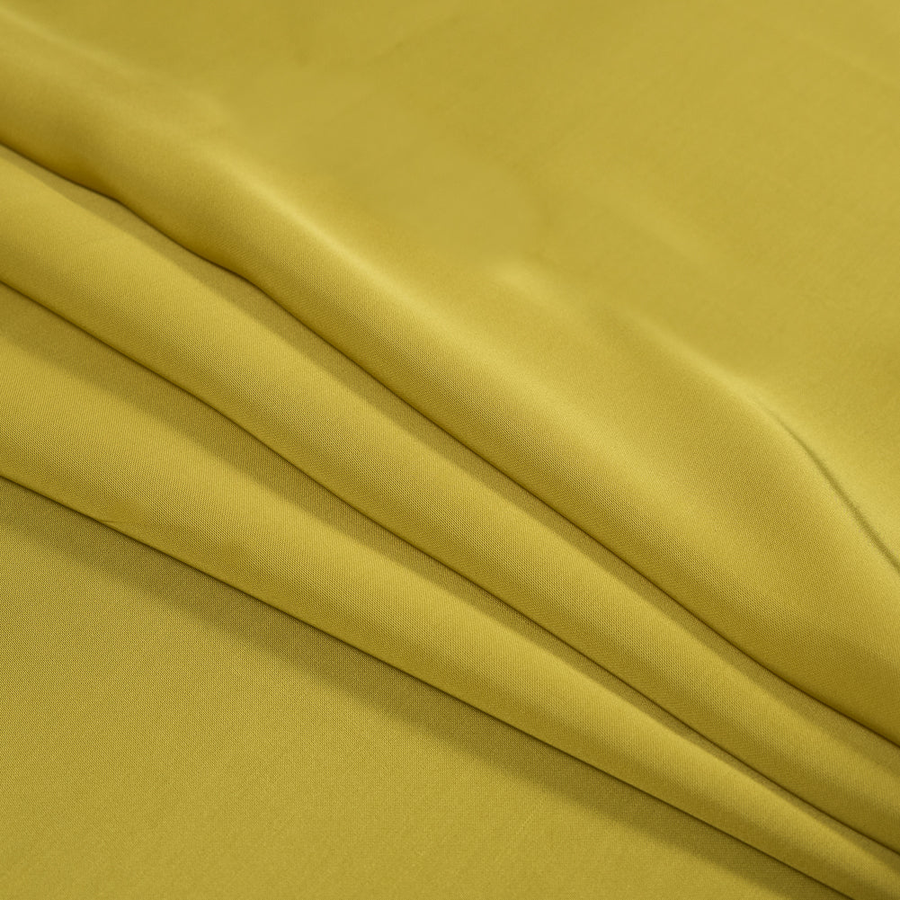 Yellow Satin-Faced Twill Lining Folded