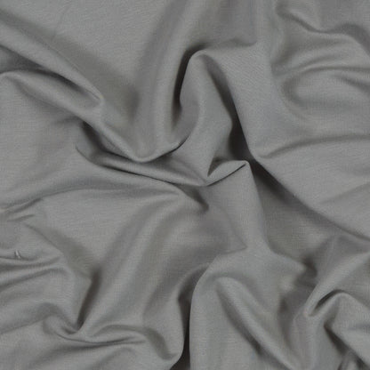 Bamboo Stretch French Terry - Grey Flint - Emei Collection