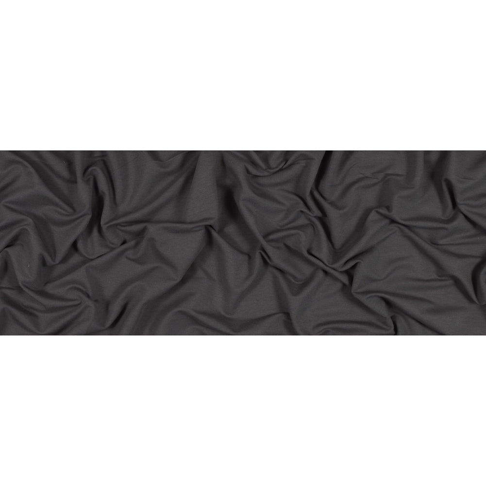 Emei Charcoal Bamboo Stretch French Terry Folded
