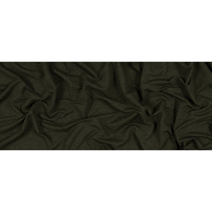 Bamboo Stretch French Terry - Heather Forest - Emei Collection Folded