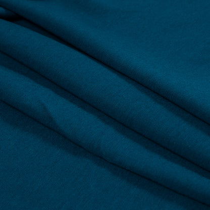 Bamboo Stretch French Terry - Moroccan Blue - Emei Collection