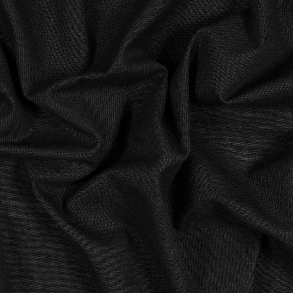 Hemp and Organic Cotton Canvas - Black