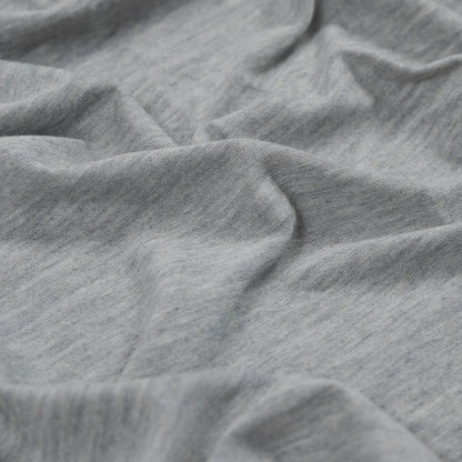 Bamboo and Merino Wool Jersey - Light Gray Full