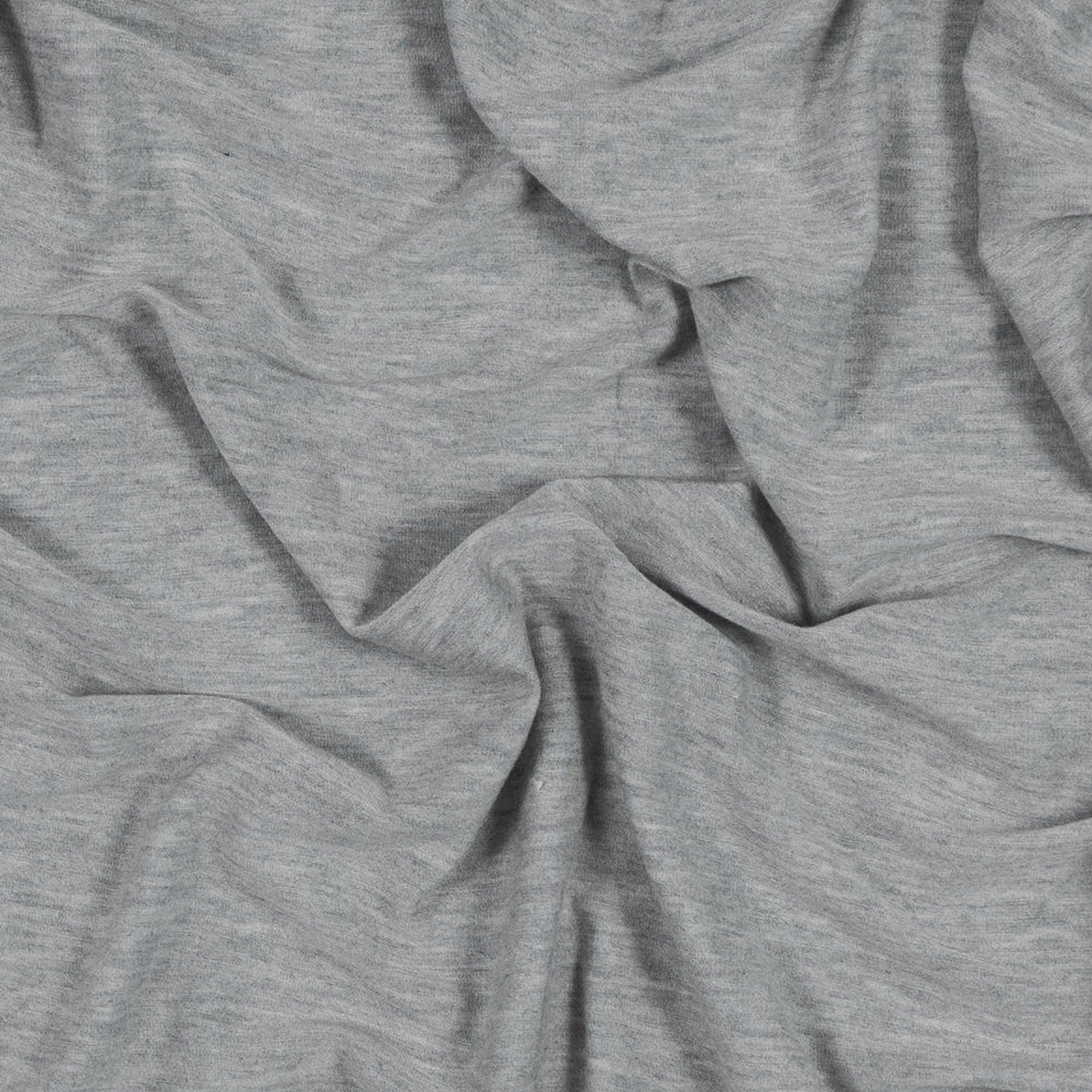 Bamboo and Merino Wool Jersey - Light Gray