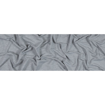 Bamboo and Merino Wool Stretch Fleece - Light Gray Folded