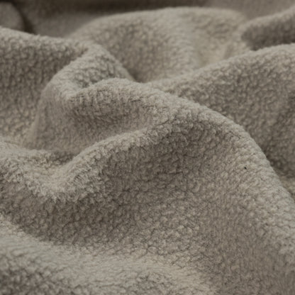 Pearl and Oatmeal Heather Sherpa Fleece Full
