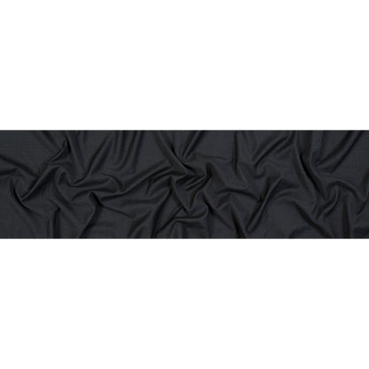 Super 150 Wool Suiting - Charcoal Folded