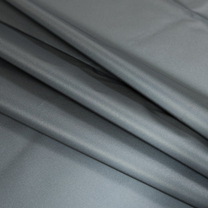 Silver Crisp Reflective Fabric Detail
