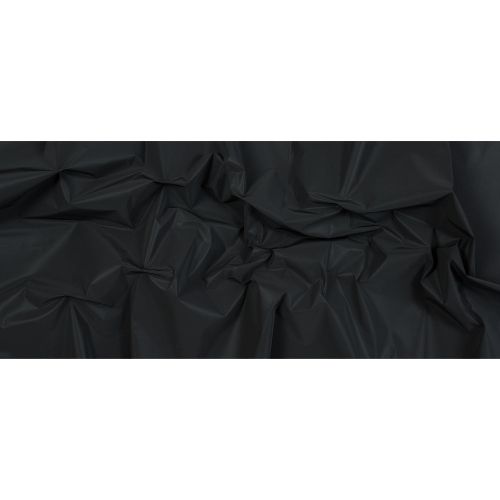 Black Cotton-Backed Reflective Fabric Folded