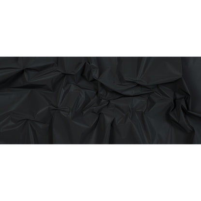 Black Cotton-Backed Reflective Fabric Folded