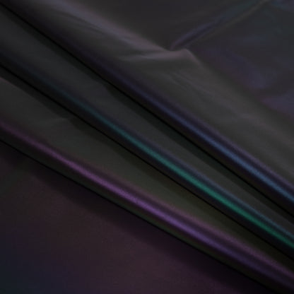 Rainbow Reflective Fabric with Cotton Backing Detail