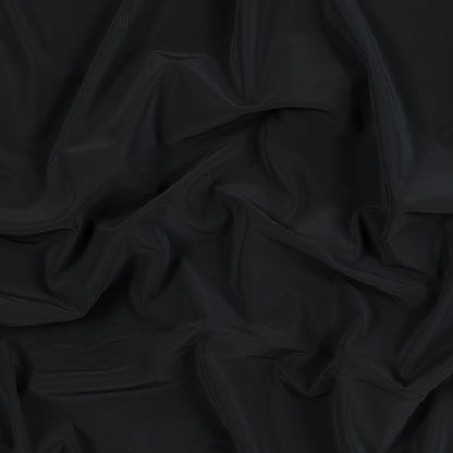 Black on Black Stretch Knit Reflective Fabric