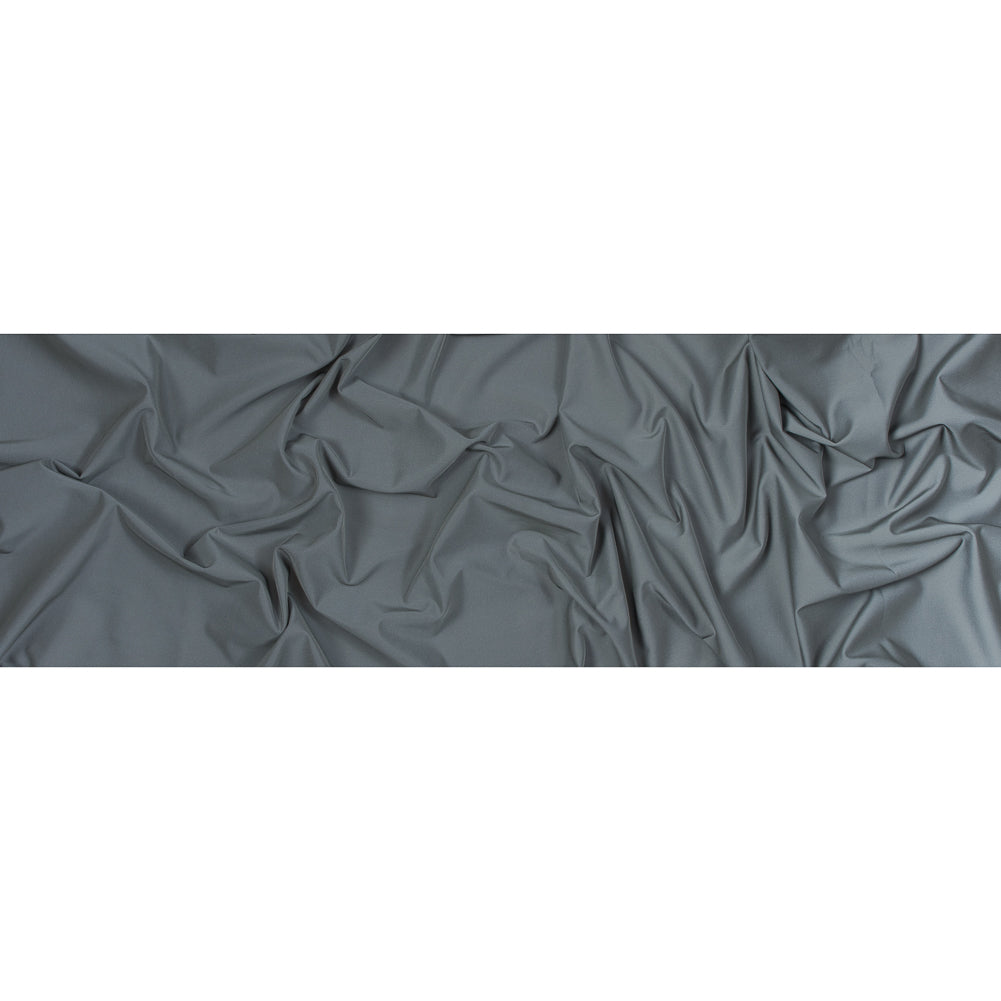 Silver on Black Fleece-Backed Reflective Fabric Folded