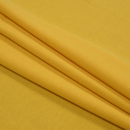 Gamboge Cotton and Polyester Knit Pique Detail