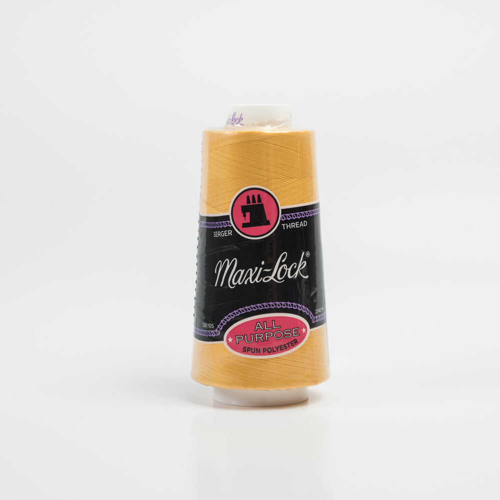 Maxi-Lock Serger Thread 3000yds - Gold