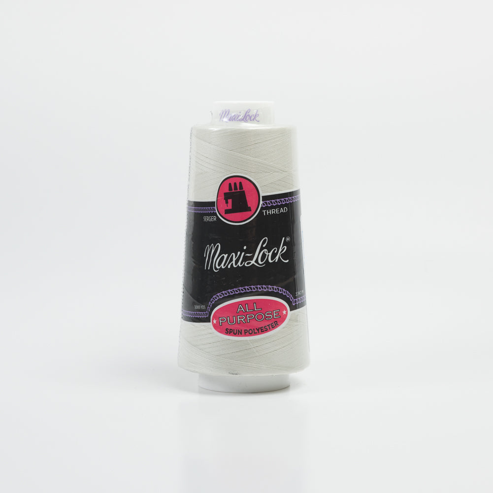 Maxi-Lock Serger Thread 3000yds - Pearl