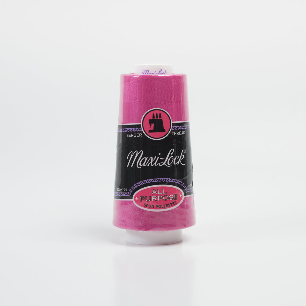 Maxi-Lock Serger Thread 3000yds - Bright Fuchsia