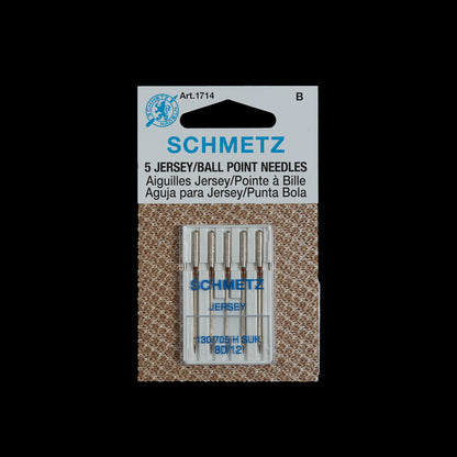 Schmetz Jersey/Ball Point Machine Needles - 80/12 - 5 ct