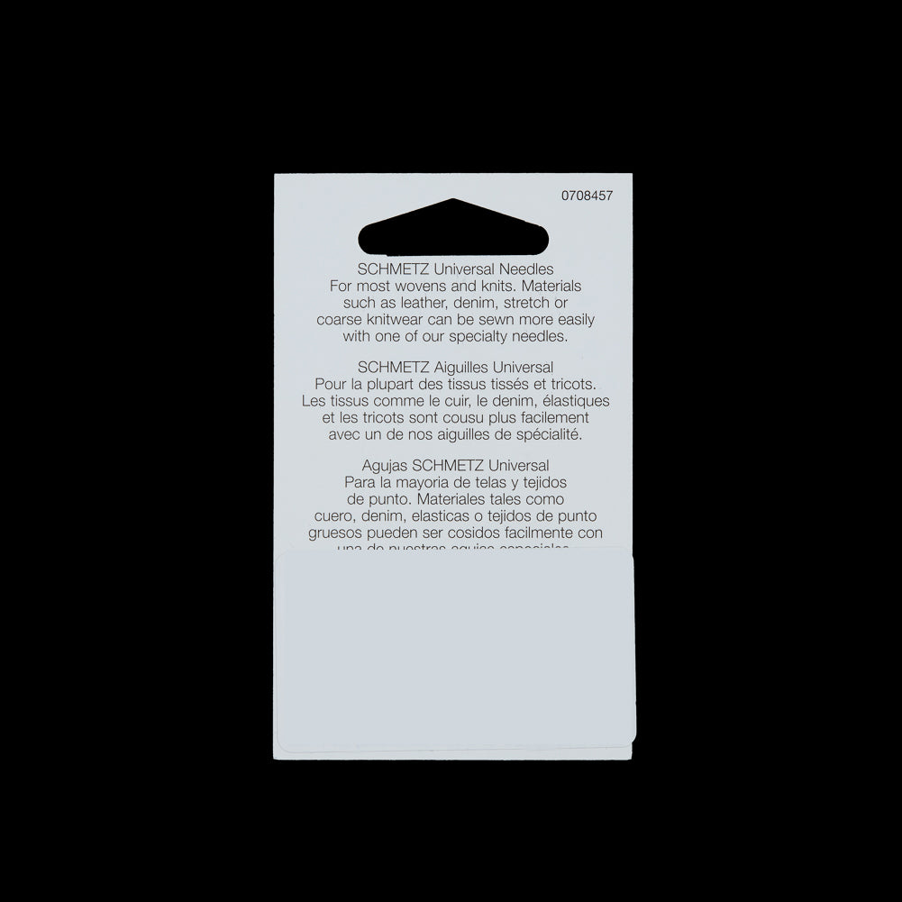 Schmetz Universal Machine Needles - 110/18 - 5 ct Detail