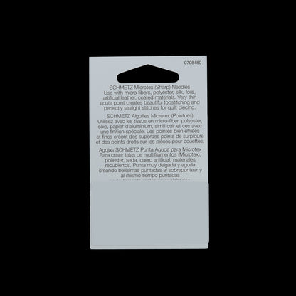 Schmetz Microtex Sharp Machine Needles - 90/14 - 5 ct Detail