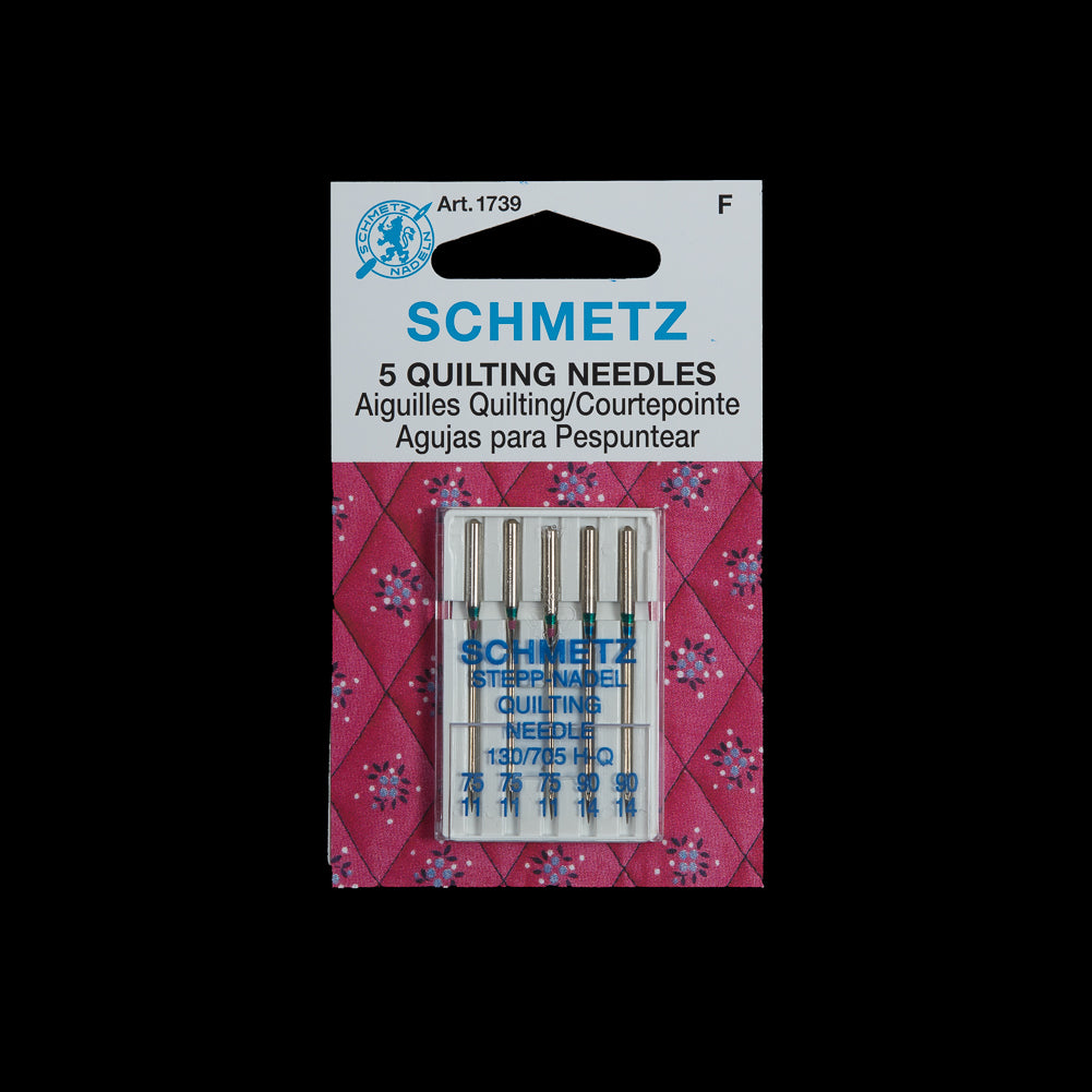 Schmetz Quilting Machine Needles - Assorted Sizes - 5 ct