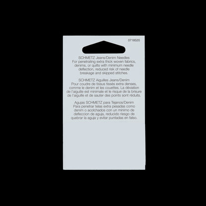 Schmetz Denim/Jeans Machine Needles - 90/14 - 5 ct Detail