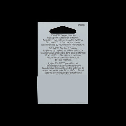 Schmetz Overlock/Serger BLx1 Machine Needles - Assorted Sizes - 5 ct Detail