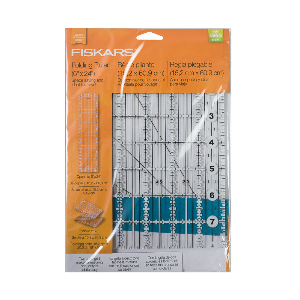 Fiskars Folding Ruler - 6" x 24"