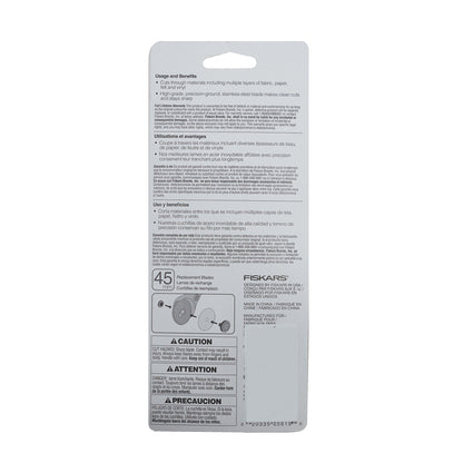 Fiskars 45mm Pink Rotary Cutter Detail