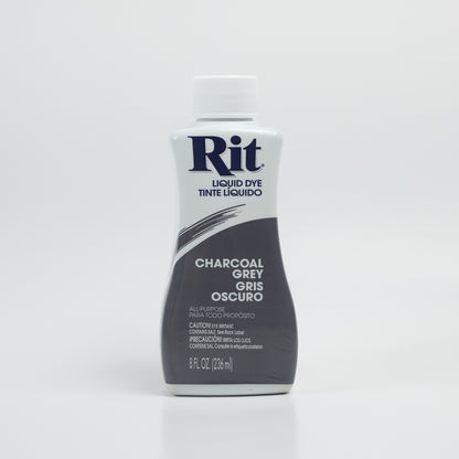 Rit All-Purpose Liquid Fabric Dye - Charcoal Gray - 8oz Bottle