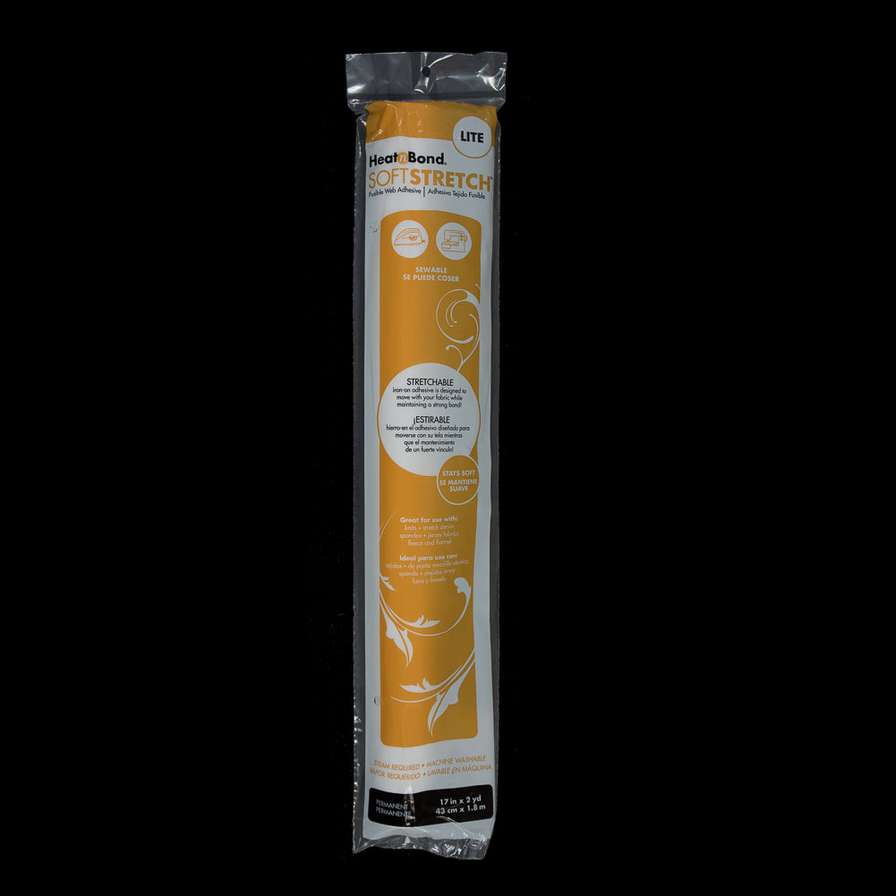 Heat & Bond Lite Soft Stretch Web Adhesive - 17" x 2 yards