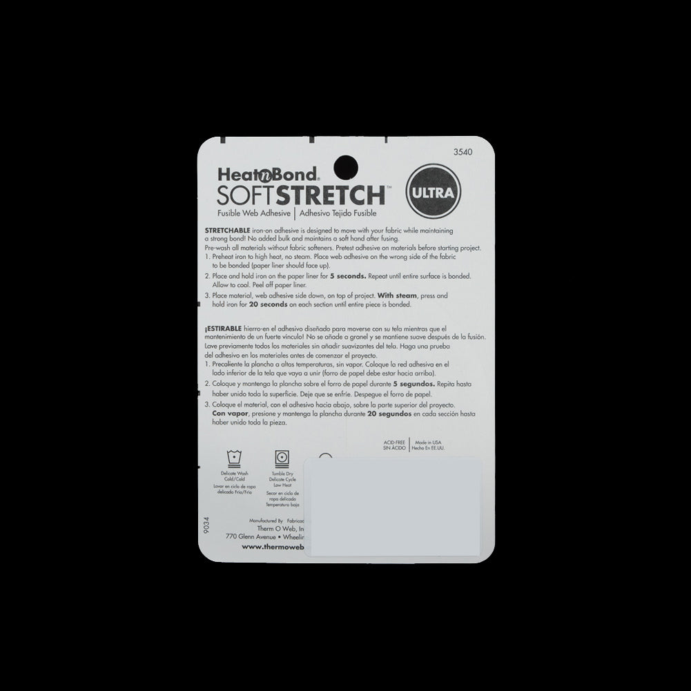 Heat & Bond Ultra Soft Stretch Web Adhesive - 5/8" x 10 yards Detail