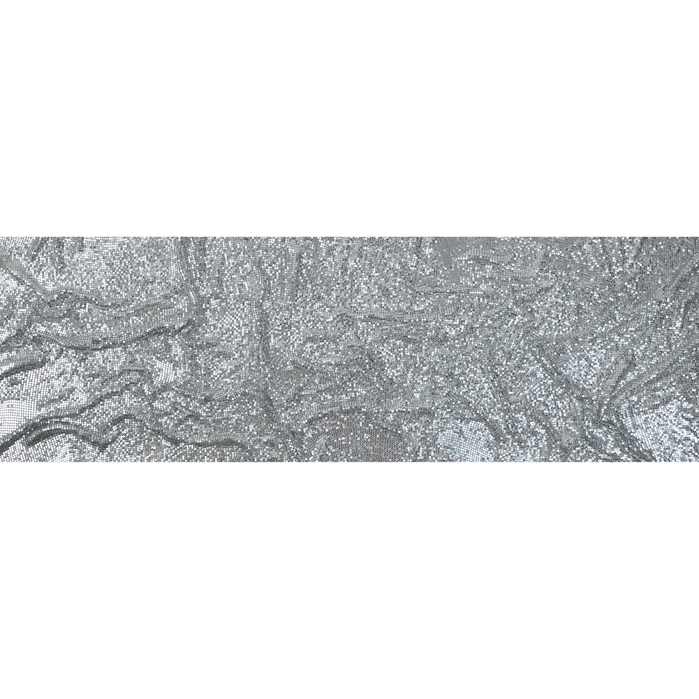 Tejido de malla tubular Joan Silver exclusivo de Mood