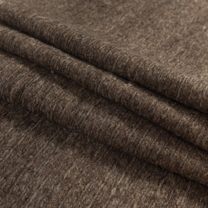 Wool Knit - Brown Striated - Designer Deadstock Folded