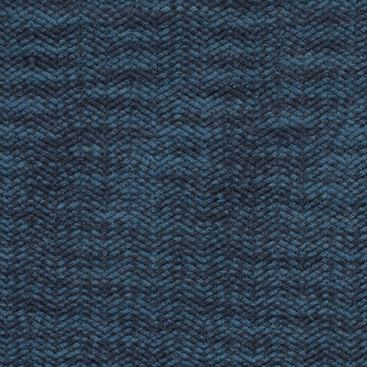 template--26688905969737__main-Wool Knit with Zig Zag Loops - Blue Marbled - Designer Deadstock