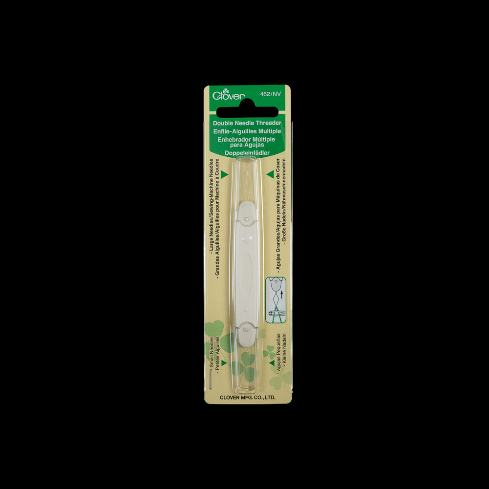 Clover Double Needle Threader